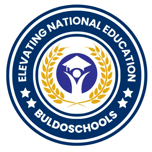 The blue and white color scheme conveys trust, integrity, and knowledge, reflecting the institution's commitment to providing innovative educational solutions.